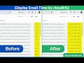 Display Email Time by cloudHQ from Chrome web store to be run with OffiDocs Chromium online Display Email Time by cloudHQ from Chrome web store to be run with OffiDocs Chromium online