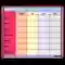 Elegant Weekly Menu Planner Template