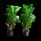 Yucca Isolated Flowerpot