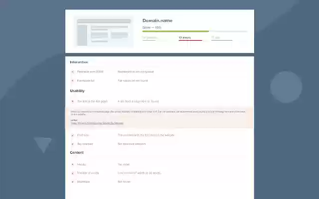 Analysis SEO Website Checker PR CY from Chrome web store to be run with OffiDocs Chromium online Analysis SEO Website Checker PR CY from Chrome web store to be run with OffiDocs Chromium online