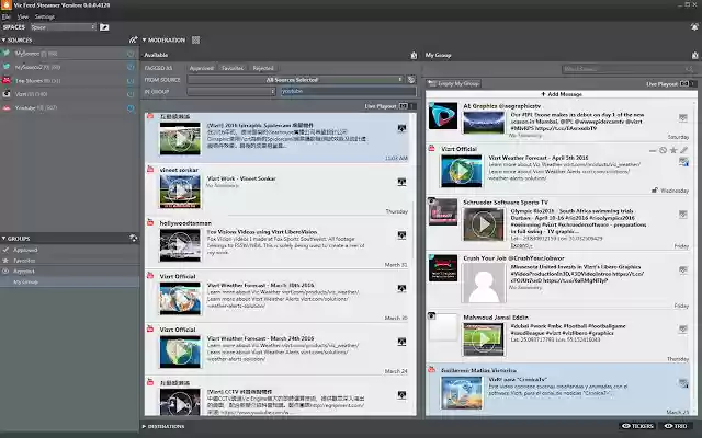 Vizrt Viz Feed Streamer from Chrome web store to be run with OffiDocs Chromium online Vizrt Viz Feed Streamer from Chrome web store to be run with OffiDocs Chromium online